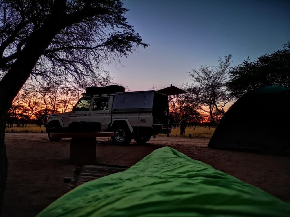 Namibia Harnas Wildlife Foundation Campsite - Dusty Trails Safaris Namibia & Dusty Car Hire Namibia