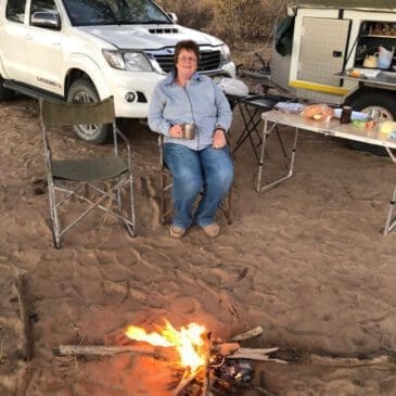 Elna Oosthuizen - retired founder of Dusty Trails Safaris