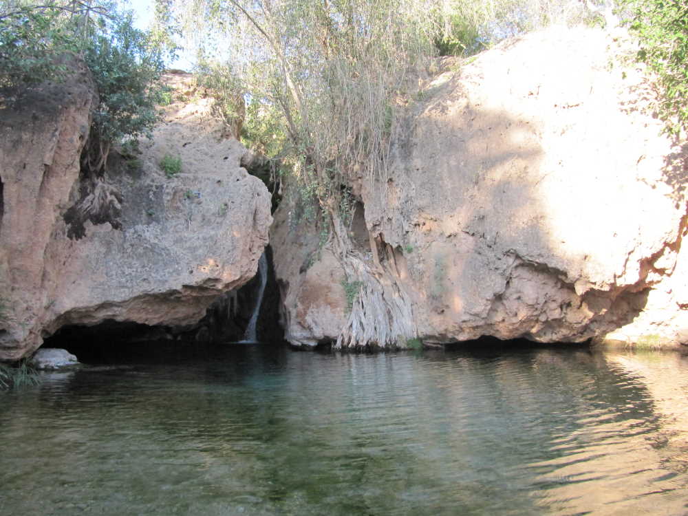 natural pool of ongongo campsite Kaokoland - Dusty Trails Safaris Namibia & Dusty Car Hire Namibia