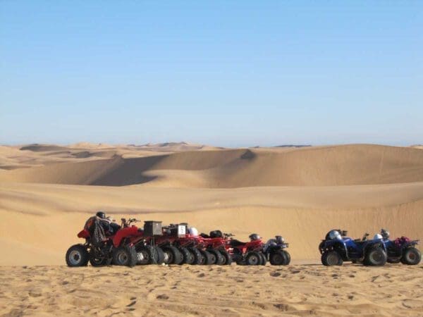 quad tour in dunes near Swakopmund - Dusty Trails Safaris Namibia & Dusty Car Hire Namibia