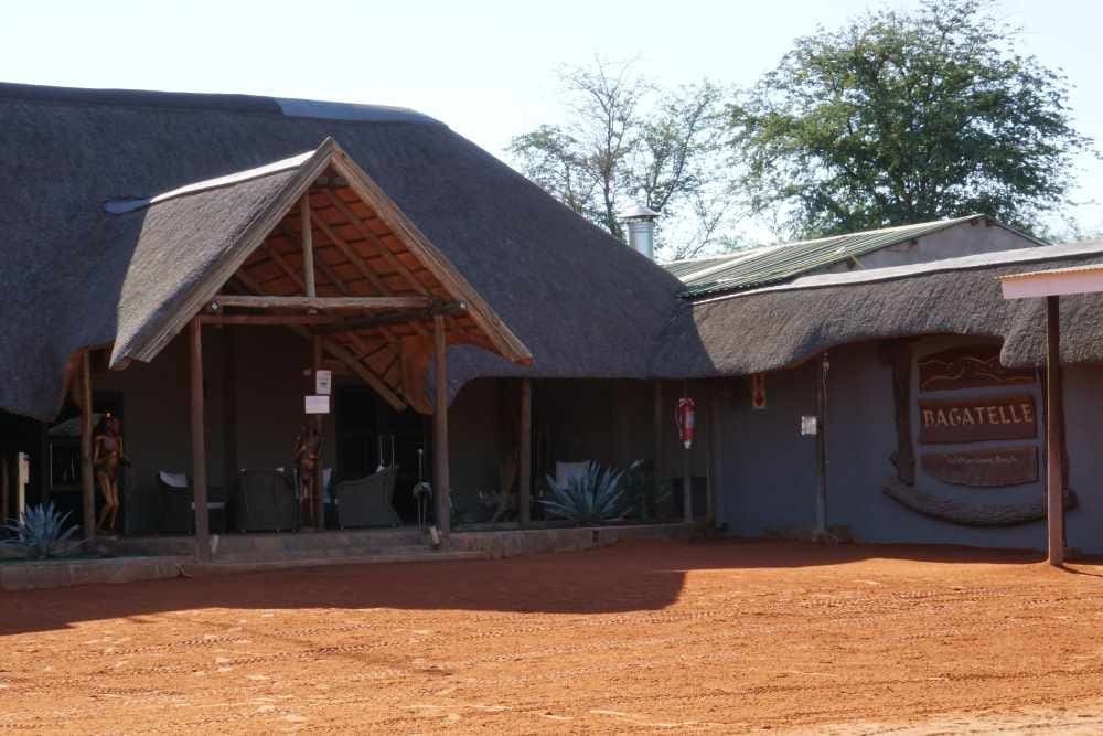 Reception and Lodge entrace of Bagatelle Kalahari Game Ranch - Dusty Trails Safaris Namibia & Dusty Car Hire Namibia