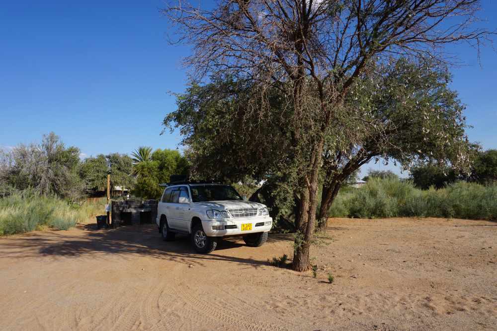 campsite at gondwana canyon roadhouse - Dusty Trails Safaris Namibia & Dusty Car Hire Namibia