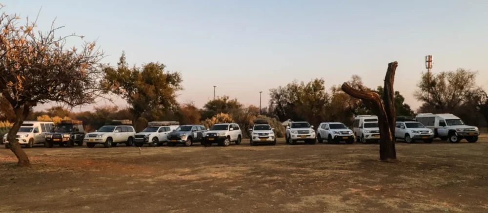 Panorama - Dusty Trails Safaris - Car Fleet - 4x4 car rental namibia